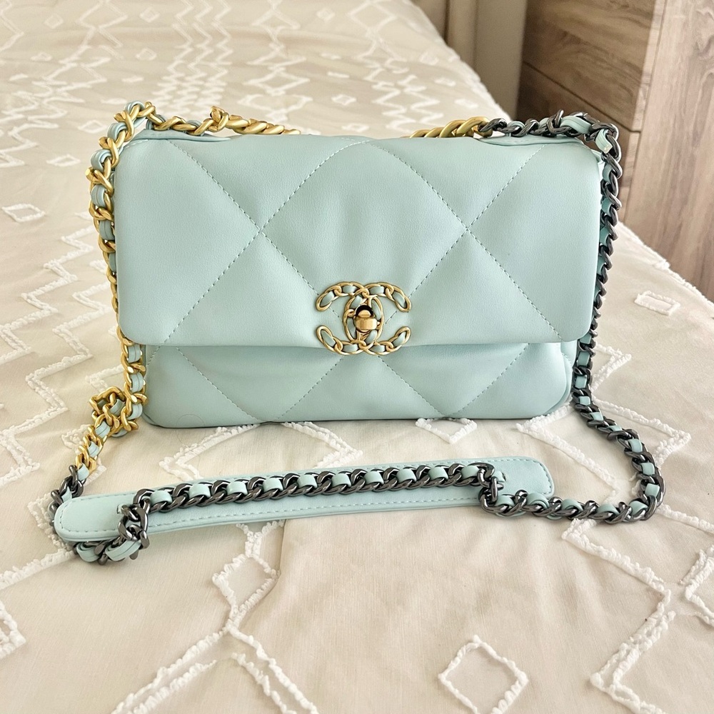 Chanel Light Blue Bag